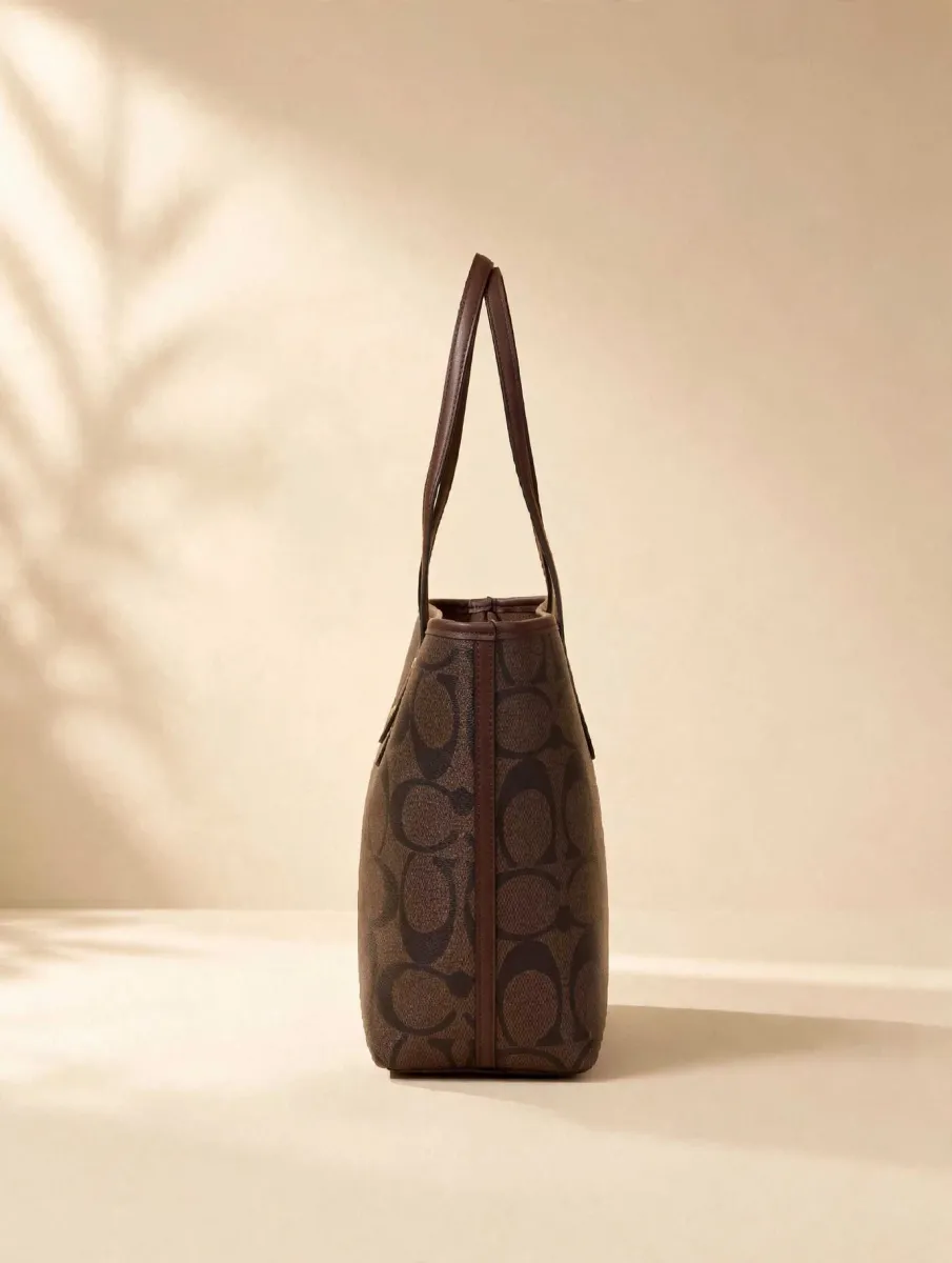 Signature Monogram Tote Bag